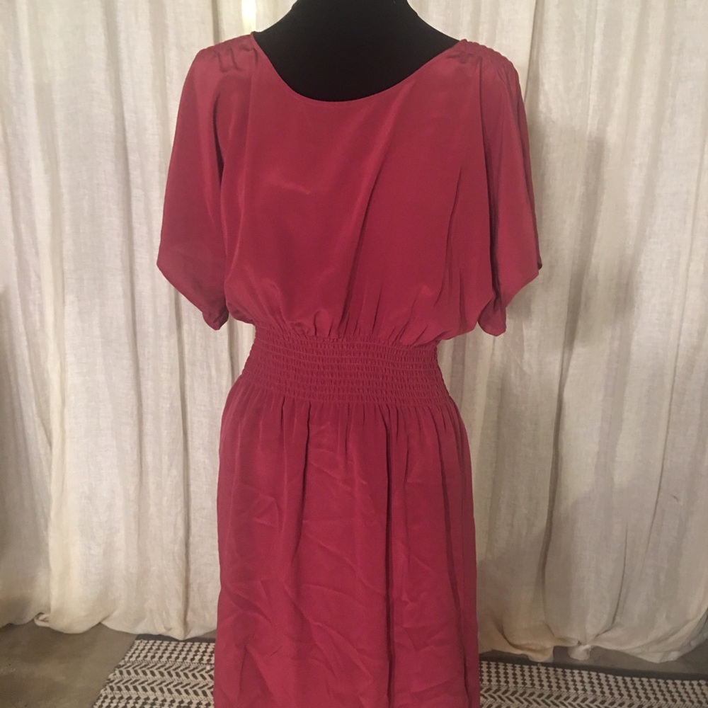 Acrobat silk dress